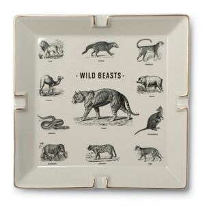 Izola Wild Beasts earthenware ceramic catch-all/ash tray